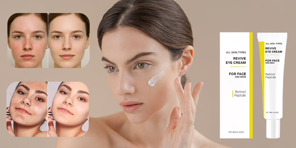 Revitaliserende Oog- & Gezichtscrème met Probiotica, Retinal & Peptiden