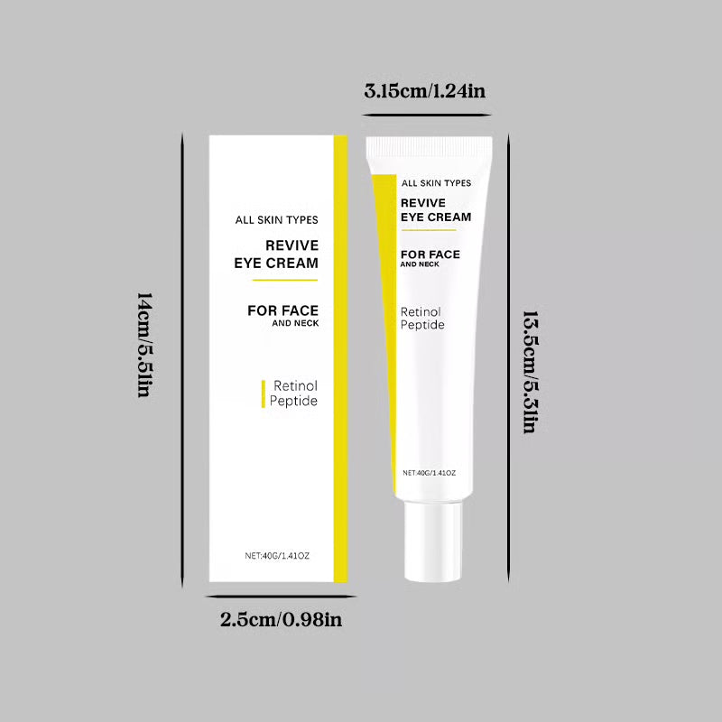 Revitaliserende Oog- & Gezichtscrème met Probiotica, Retinal & Peptiden
