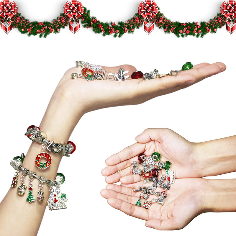 DIY 24 Dagen Kerst Countdown Kalender Armbandenset