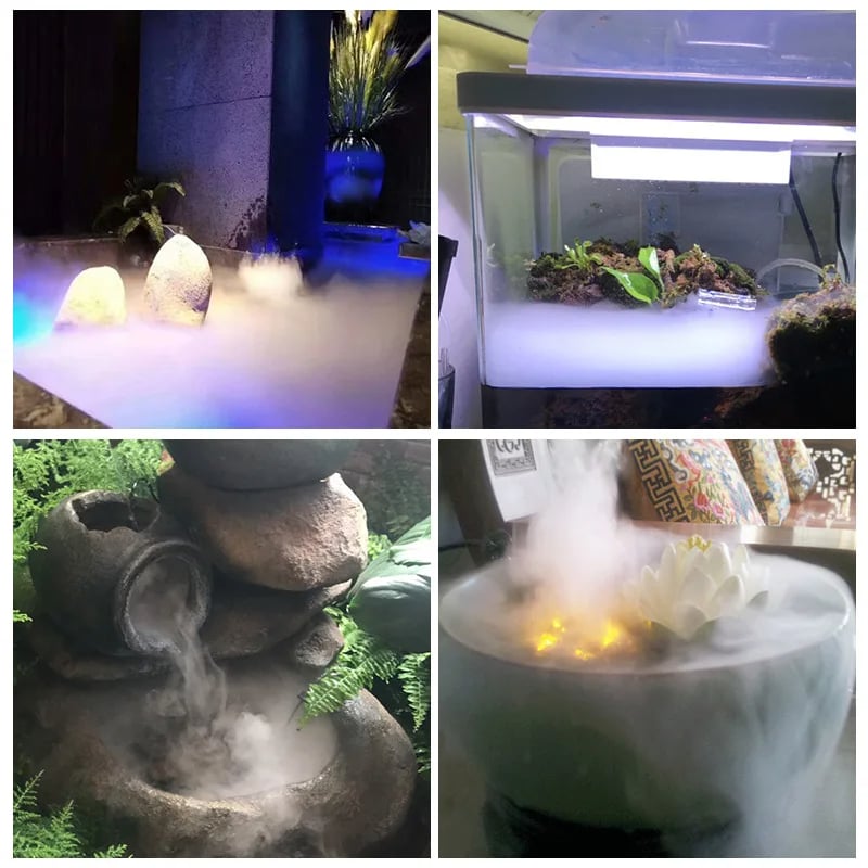 Ultrasone Mistmachine — Binnen/buiten Landschapsarchitectuur