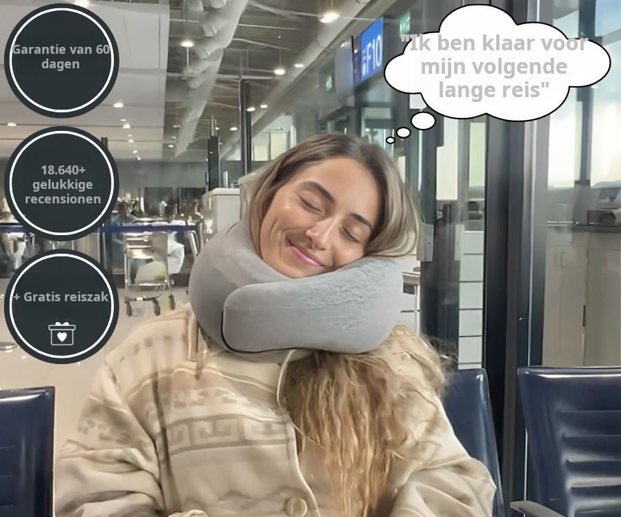 FlyHugz Reiskussen Geniet