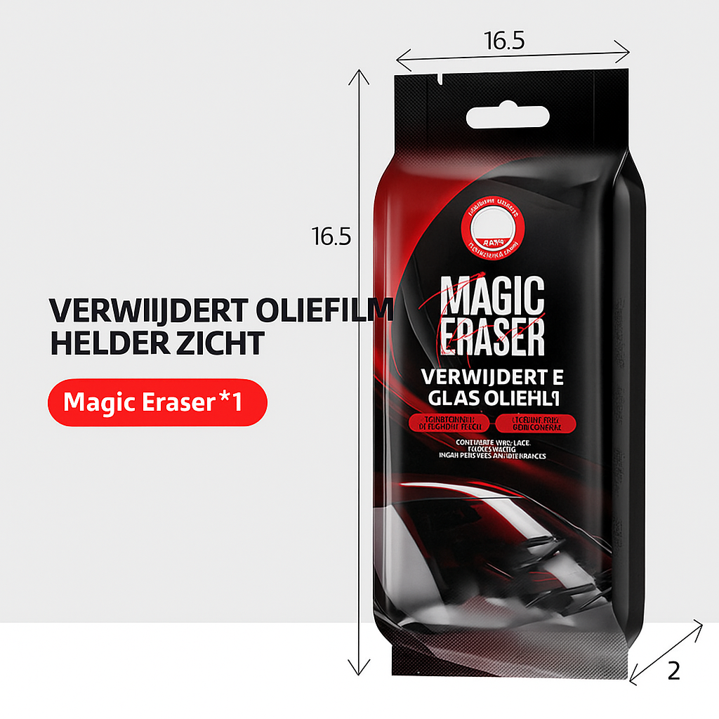 Autoglasfilm Magische reinigingsspons