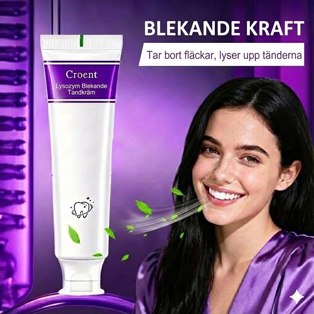Lysozyme Uppljusande Fläckborttagningstandkräm