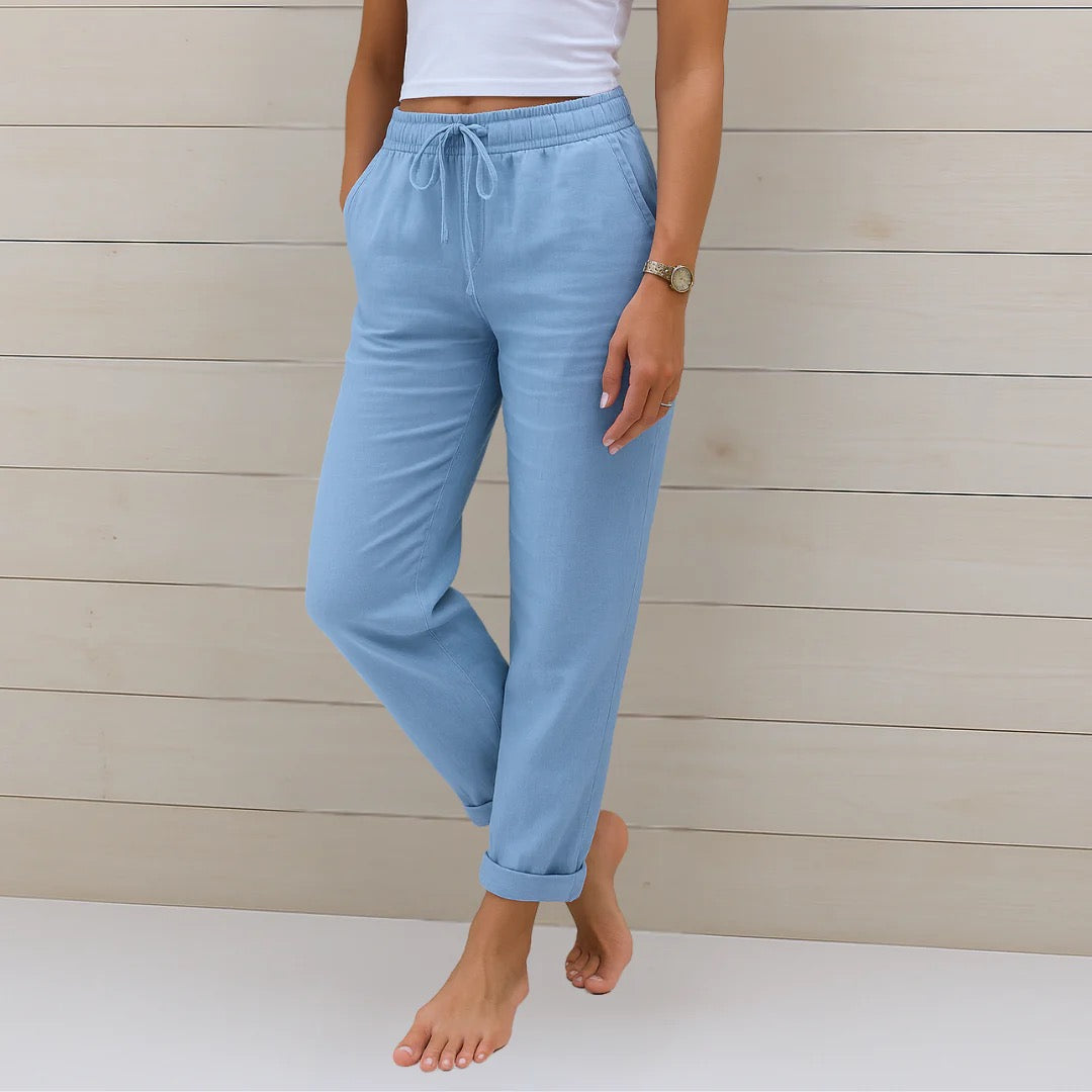 Comfortabele Linnen Broek