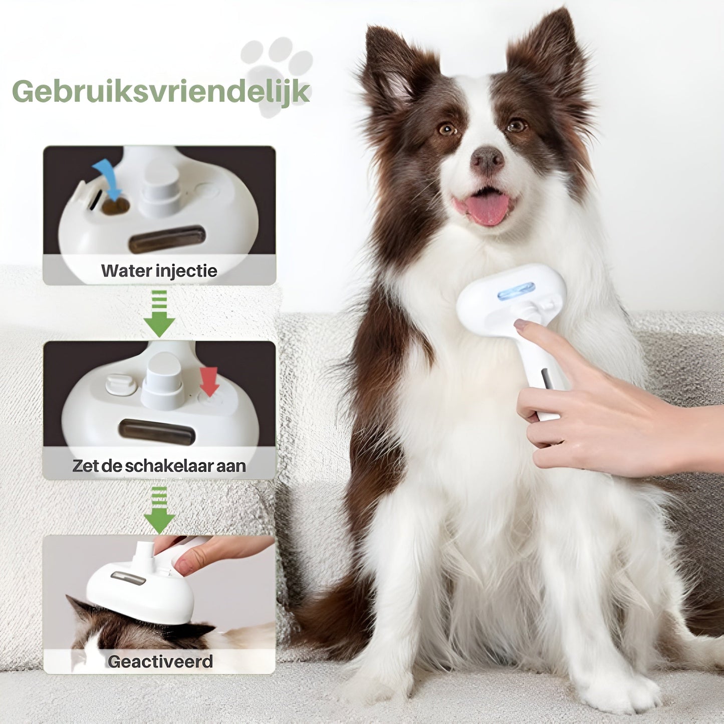 FurSteam Luxe Borstel