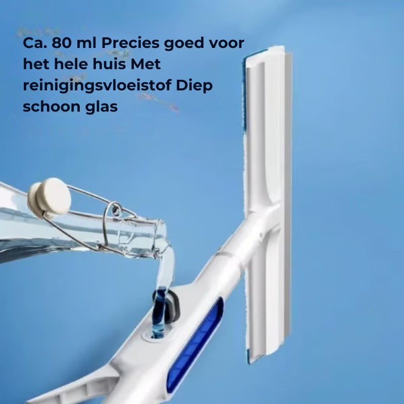 Zelfsproeiende schoonmaakmop( 3 doeken + haken)