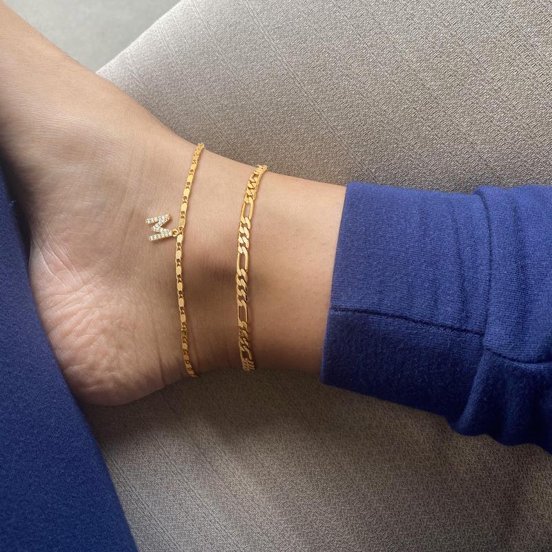Elegante Enkelbandjes met Initiaal
