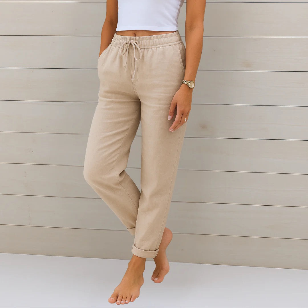 Comfortabele Linnen Broek