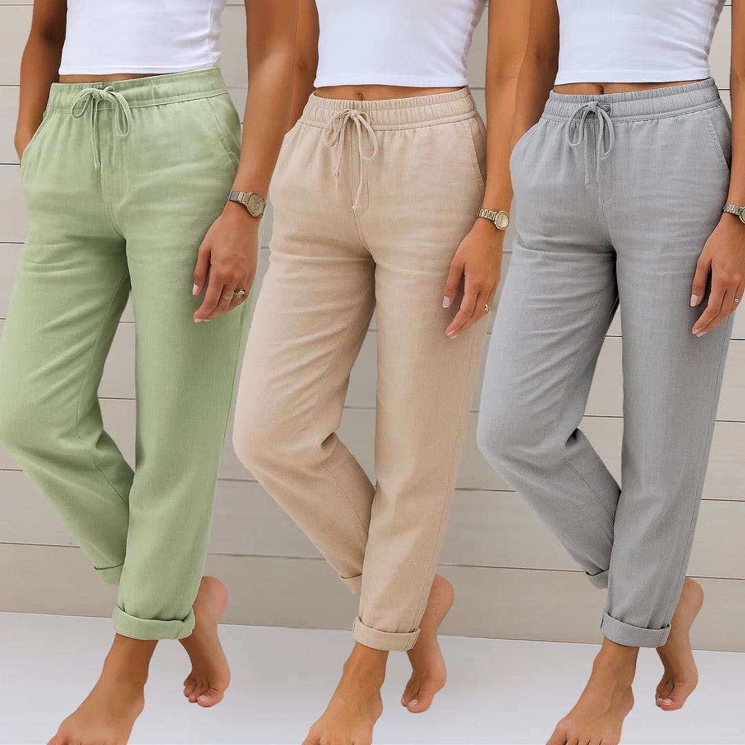 Comfortabele Linnen Broek