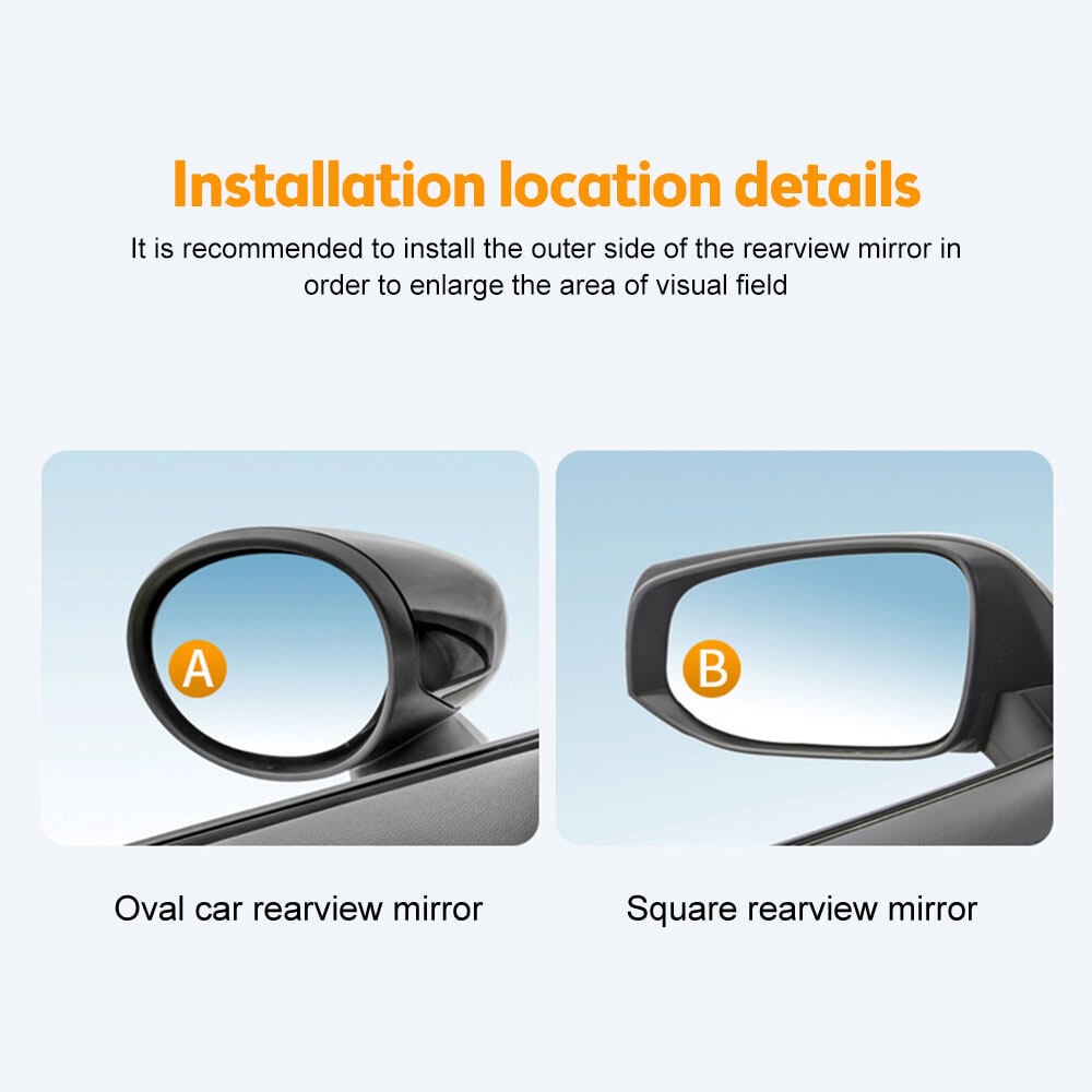 Veiligheids Spiegel voor Auto(Set van 2 pcs)