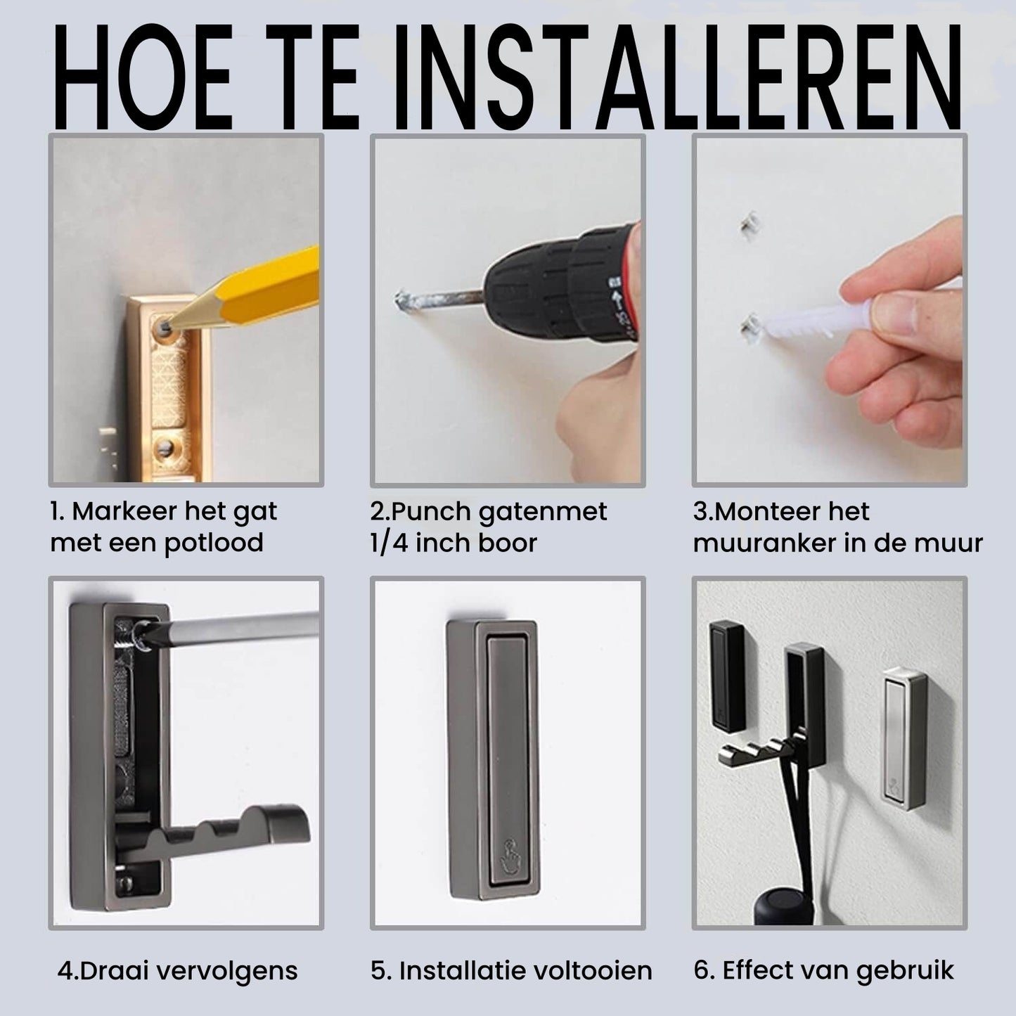 Slimme Opvouwbare Haken