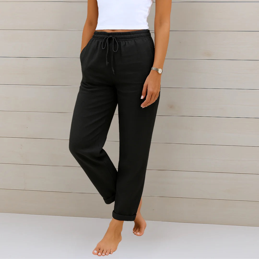 Comfortabele Linnen Broek