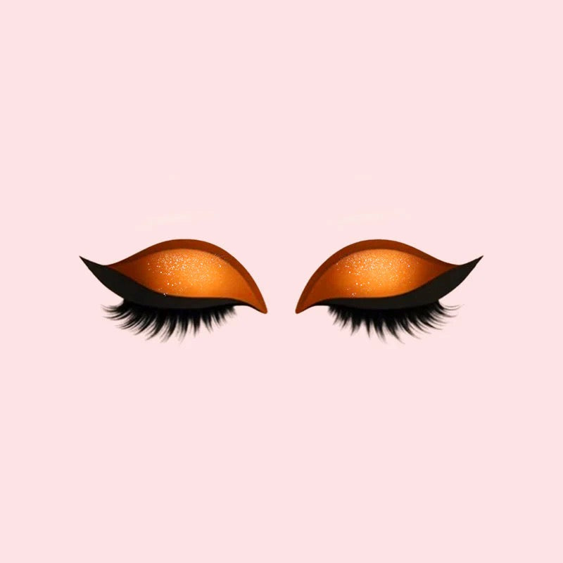 Oogschaduw- en Wimper Make-up Stickers