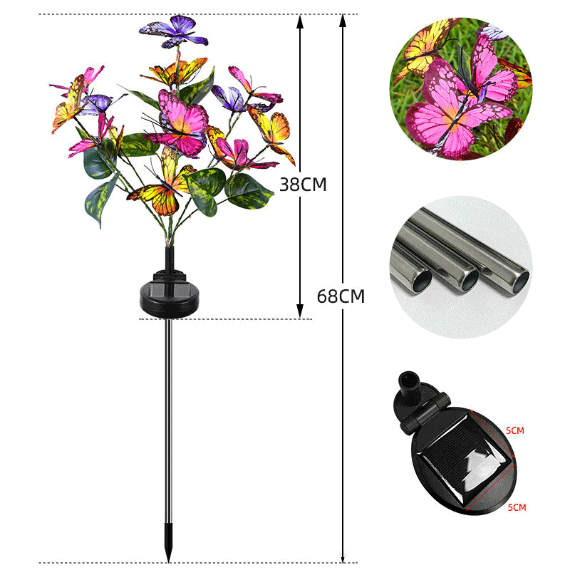 🦋Dansende Vlinder Solarlampen