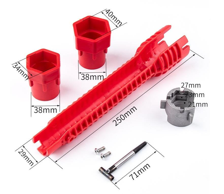 Ontstopper Sleutelset(12 in 1)