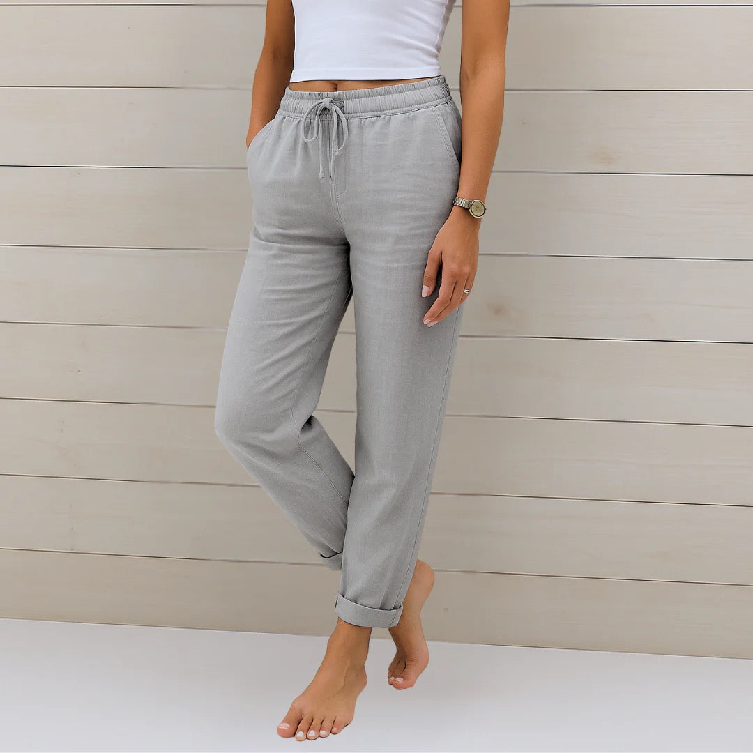 Comfortabele Linnen Broek