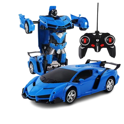 Afstandsbediening voor transformerende auto met verlichting