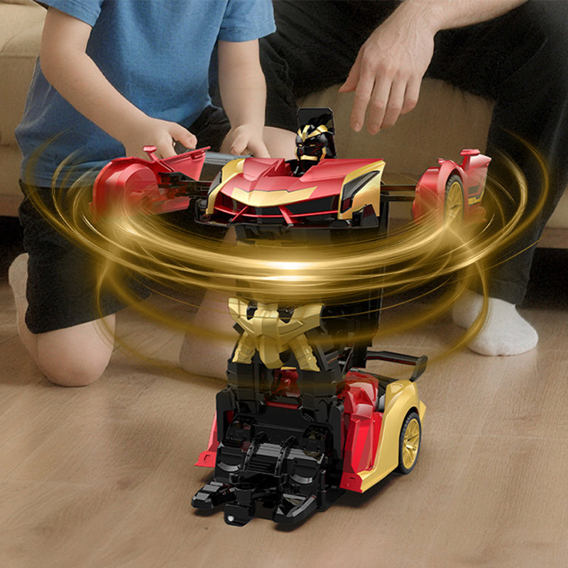 Afstandsbediening voor transformerende auto met verlichting