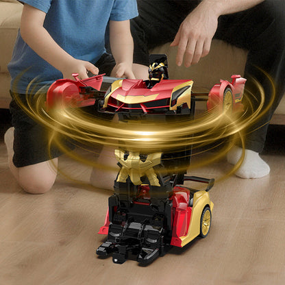 Afstandsbediening voor transformerende auto met verlichting