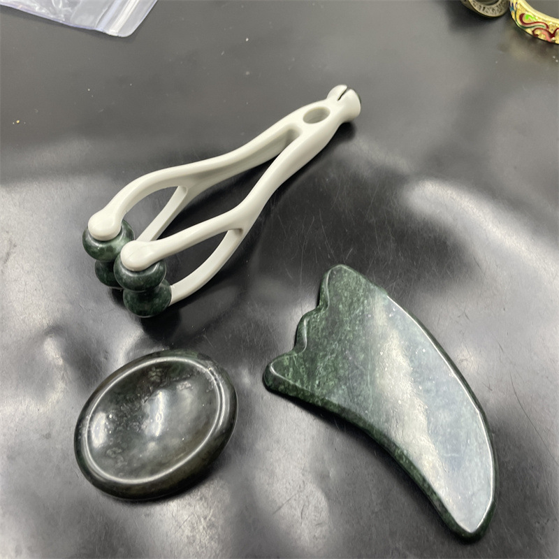 Natuursteenmassageset