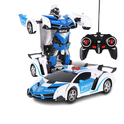 Afstandsbediening voor transformerende auto met verlichting