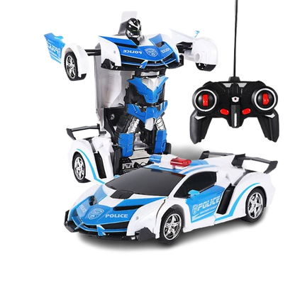 Afstandsbediening voor transformerende auto met verlichting