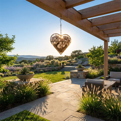 Fågelbohjälpmedel: Dekorativ hjärtform