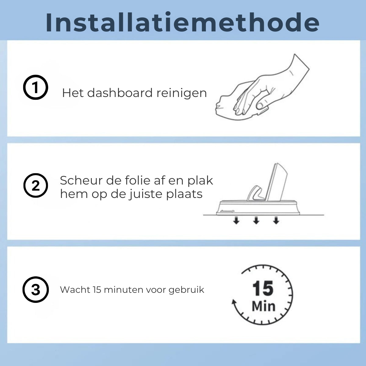 Dashboard Navigatie Telefoonhouder