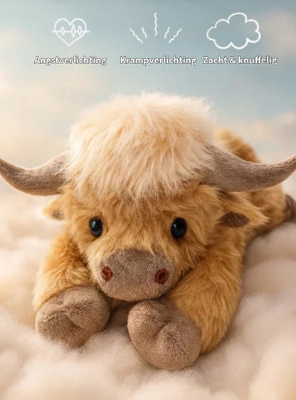 Schattige Highland Koe Knuffel