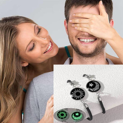 LDR Koppelarmbanden: Zon & Maan