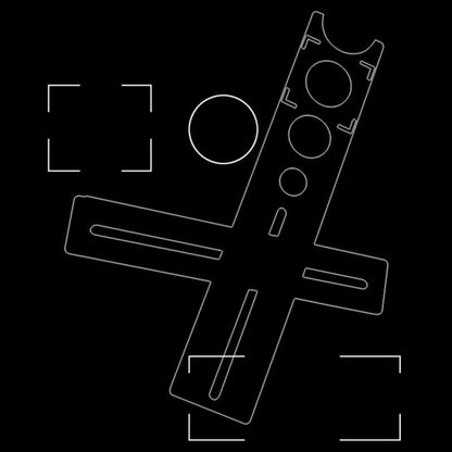 Volledig hoekverstelbaar boorgereedafk