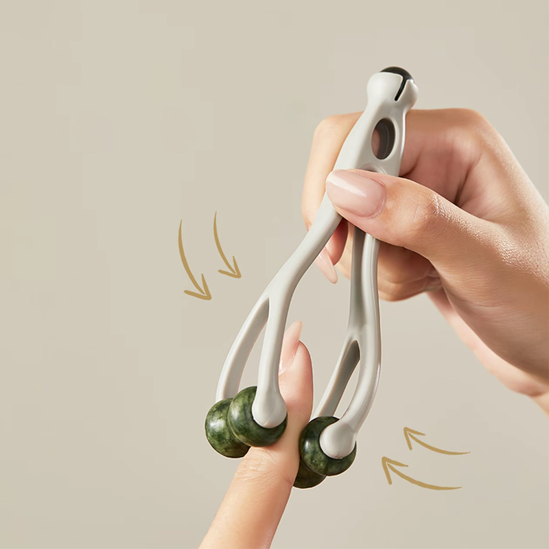 Natuursteenmassageset