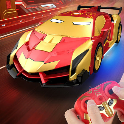 Afstandsbediening voor transformerende auto met verlichting