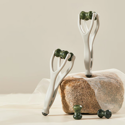 Natuursteenmassageset