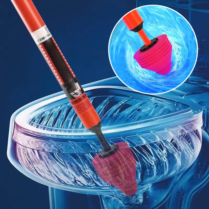 Hogedruktoilet deblokkeer een schot