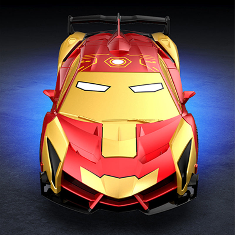 Afstandsbediening voor transformerende auto met verlichting