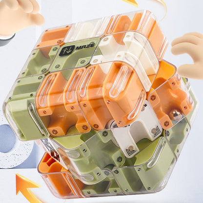 Grote 3D-doolhofpuzzel