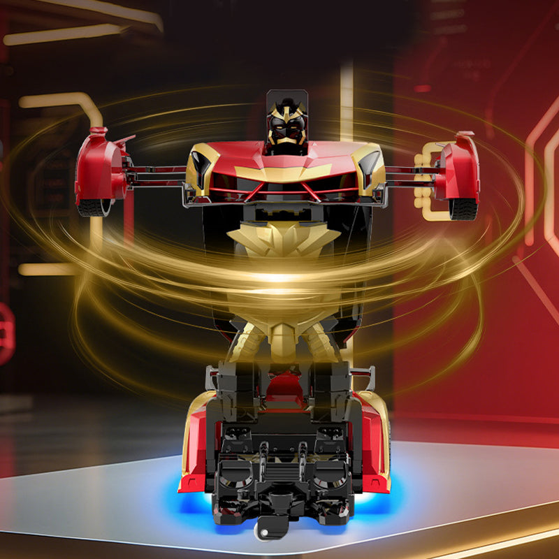 Afstandsbediening voor transformerende auto met verlichting