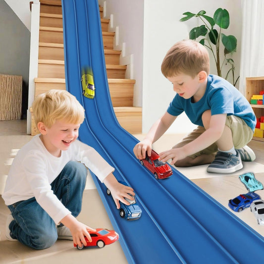 Creatieve DIY Racebaan met Zuignappen