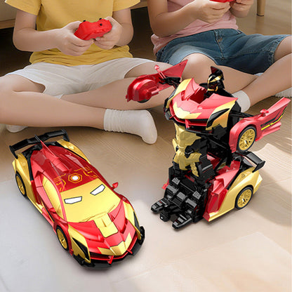 Afstandsbediening voor transformerende auto met verlichting