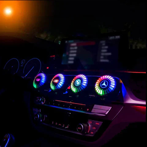 Muzikale ritme LED-autolamp (met aromaverstuiver)