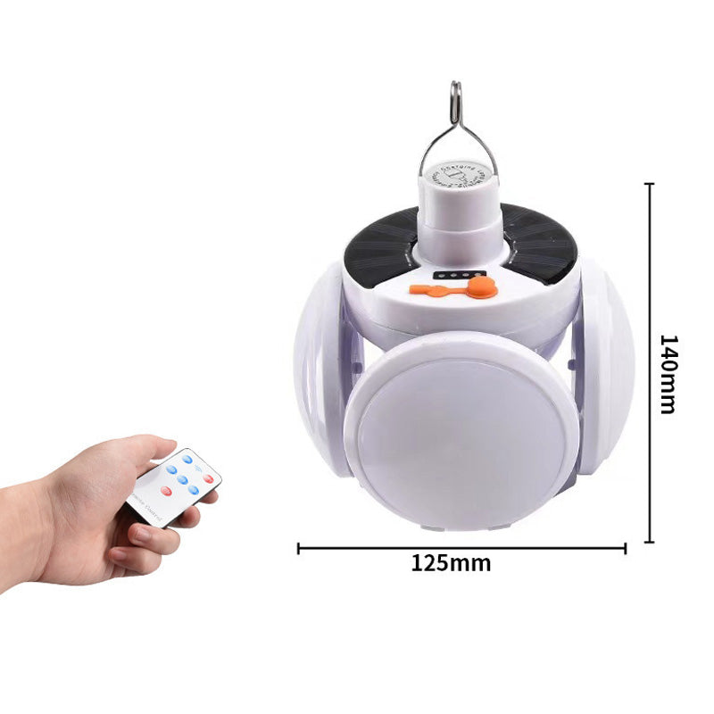 Solcellsdriven Multifunktionell Hopfällbar Fotbollslampa