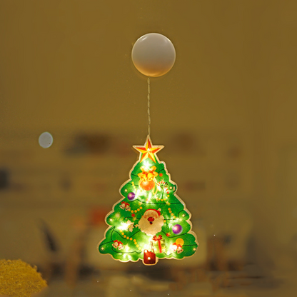 Kerstvenster-hanglichten