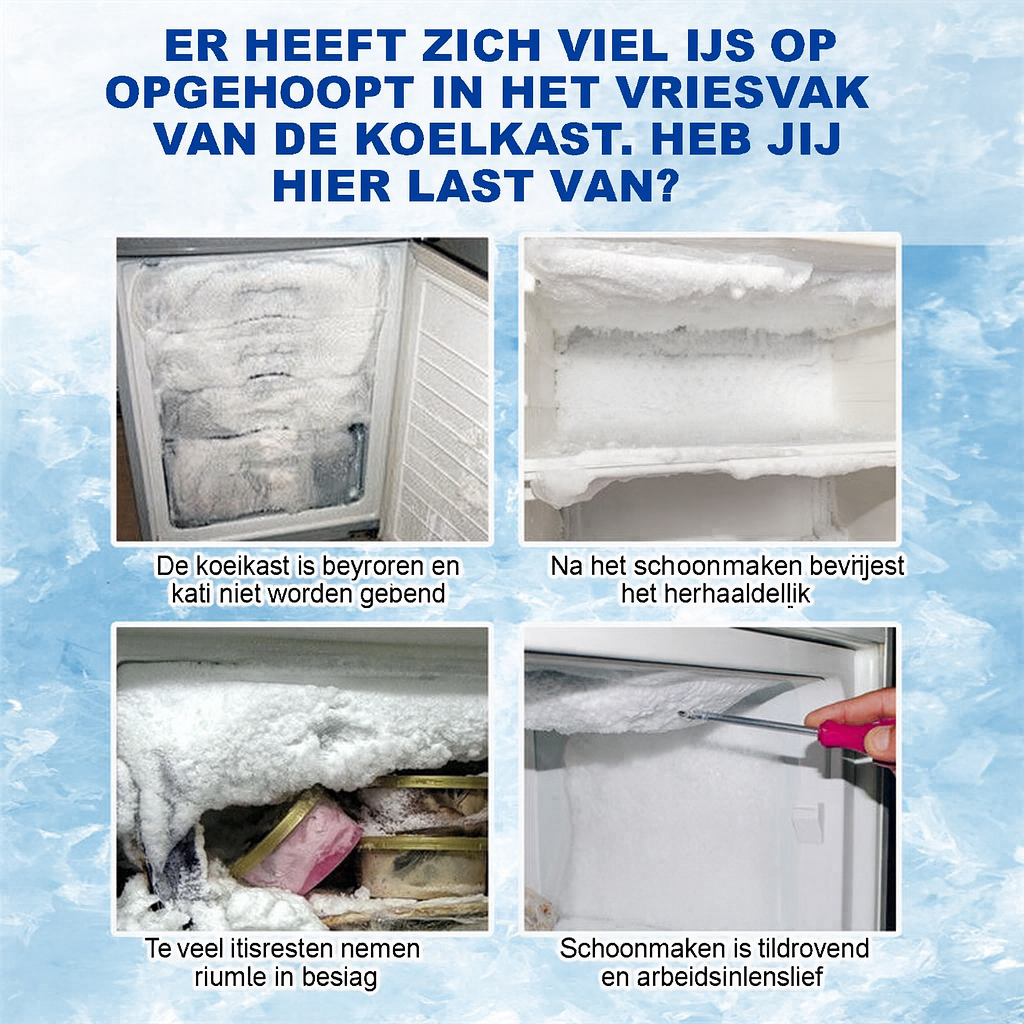 Ontdooispray voor Koelkastvriezer