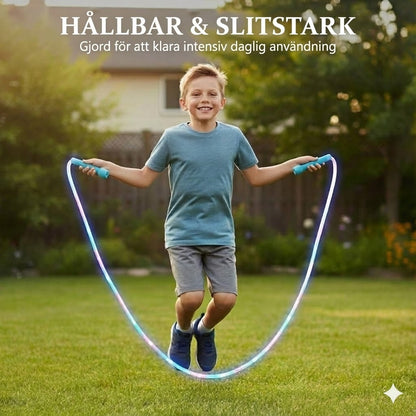 LED-belyst hopprep för barn