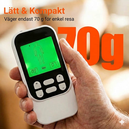 Bärbar Tvåkanalig TENS-Muskelstimulator