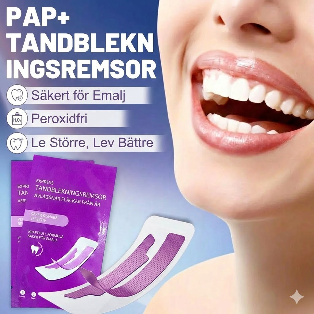 Tandblekningsremsor