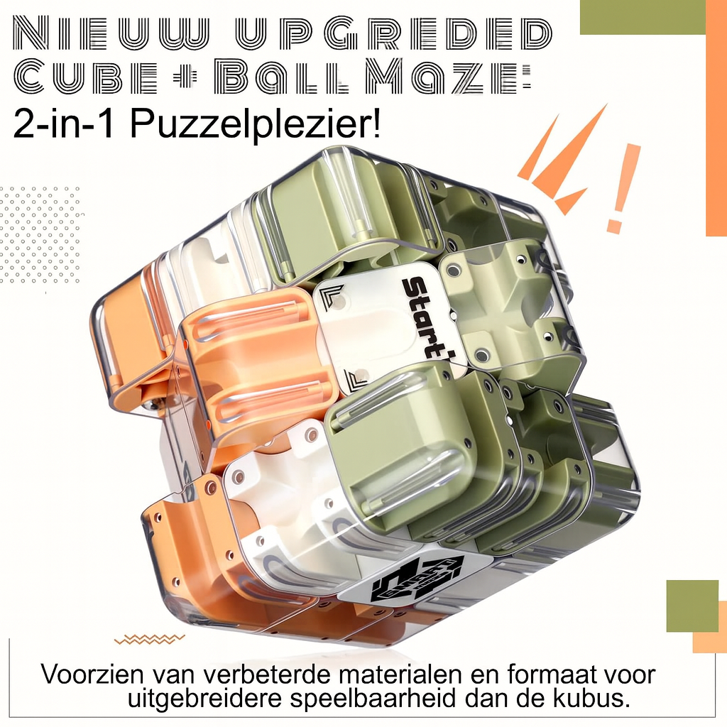 Grote 3D-doolhofpuzzel