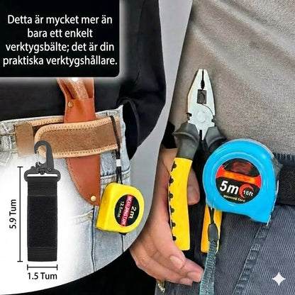 Elastiskt bälte utan spänne för män och kvinnor (1 par)