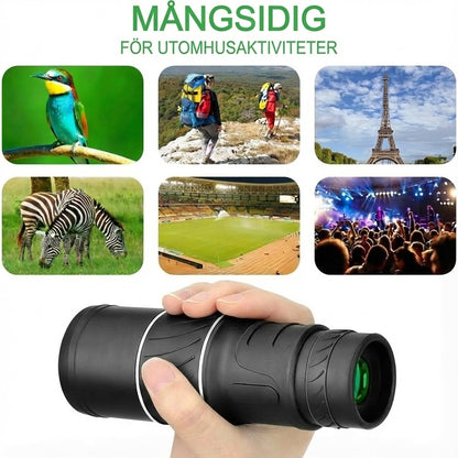 16x52 Monokulärt Dubbeloptiskt Zoomteleskop